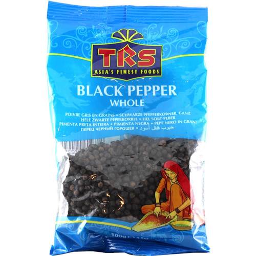 TRS Black Pepper Whole 100g