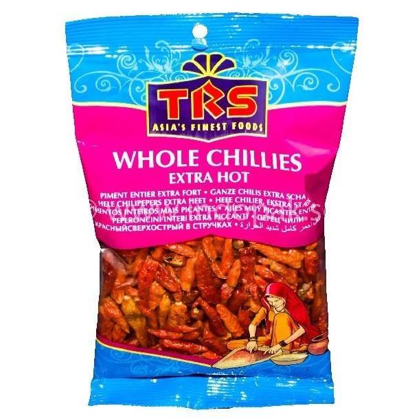 TRS Dried Red Chillies Whole Extra Hot 50g