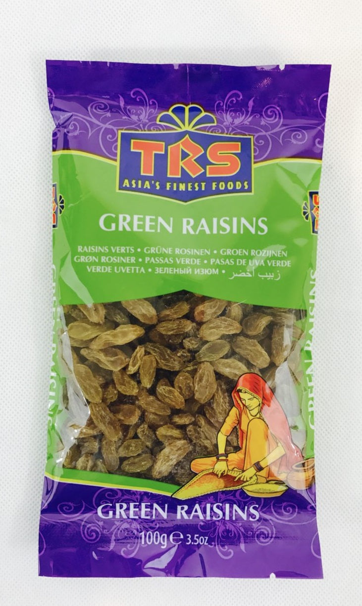 TRS Green Sultanas/ Raisins (Kishmish) 100g