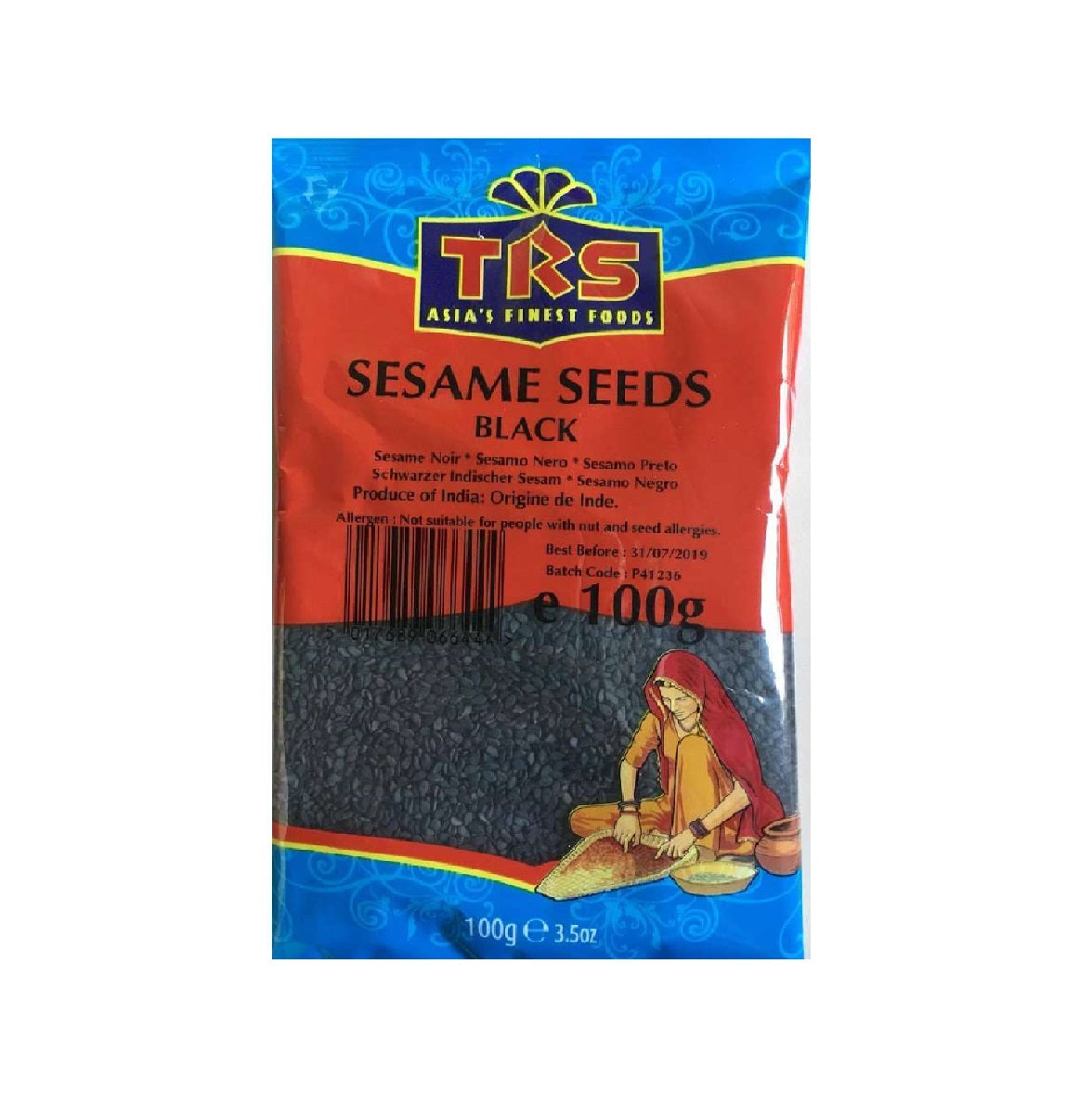 TRS Sesame Seeds Black 100g TRS