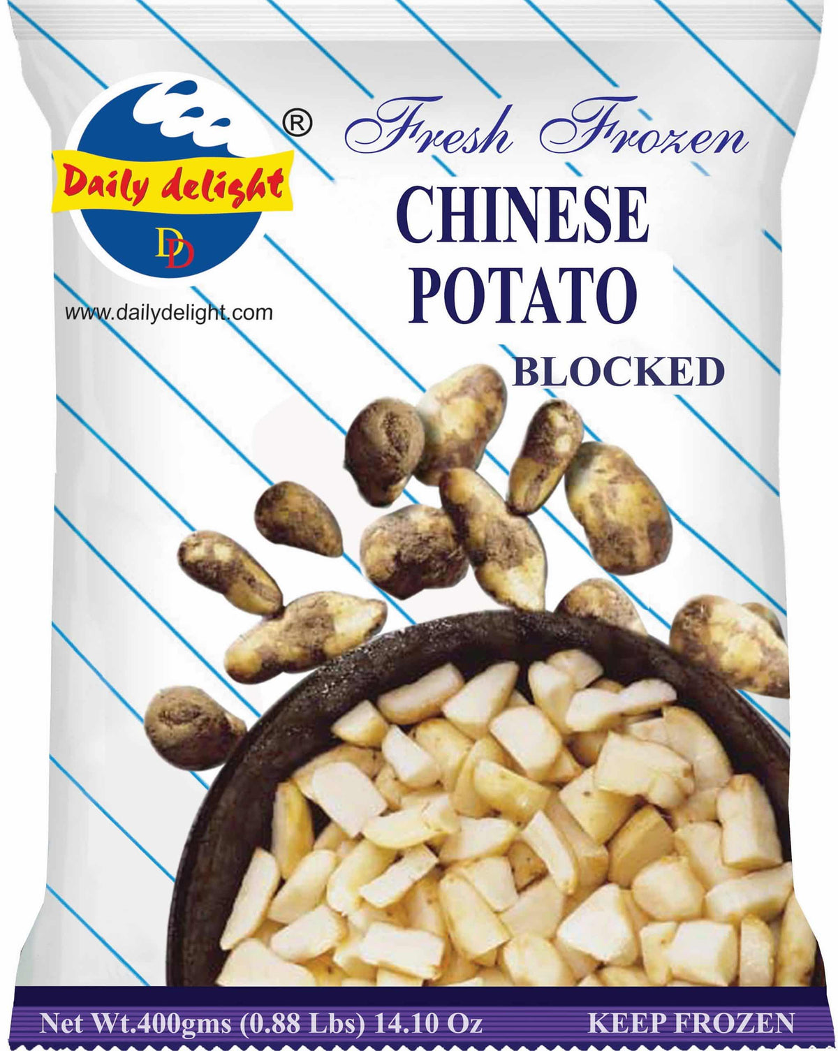 Daily Delight Chinese Potato | Koorka (Uncooked) 400g Daily Delight