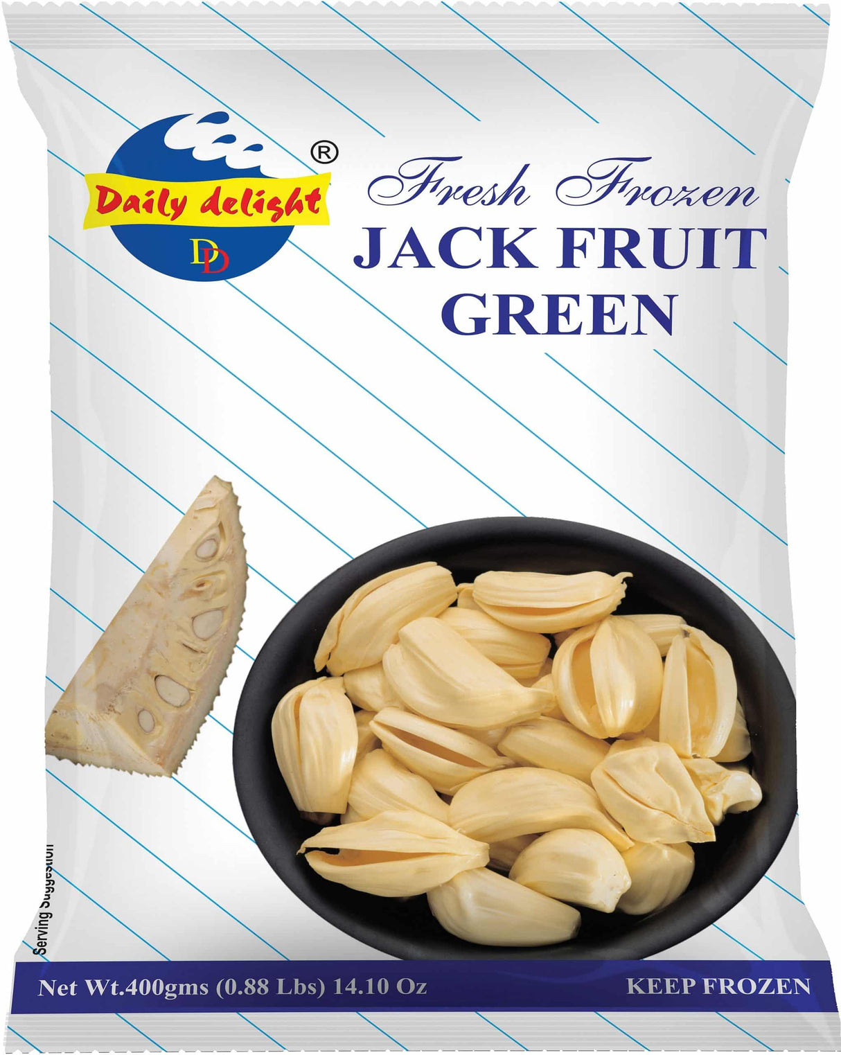 Daily Delight JACKFRUIT (Unripe) | Kaccha Kathal 400g Daily Delight