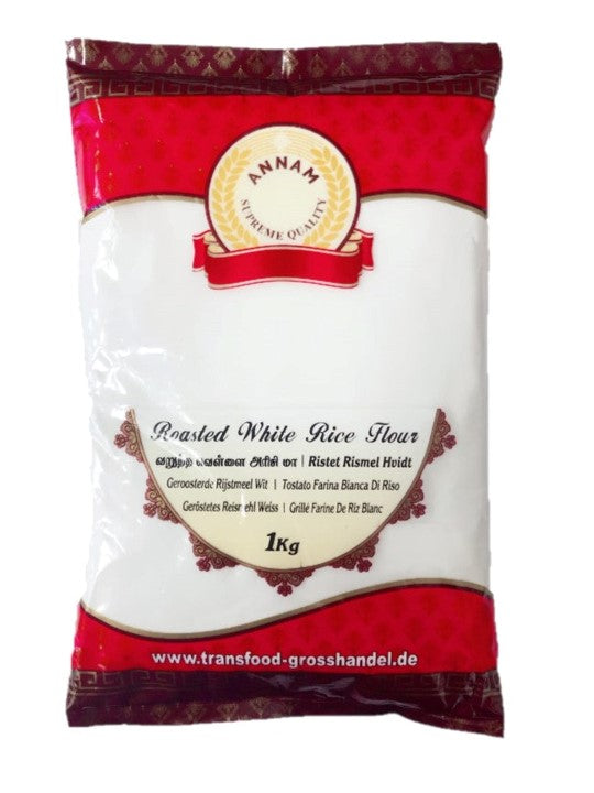 Annam White Rice Flour Roasted 1 Kg