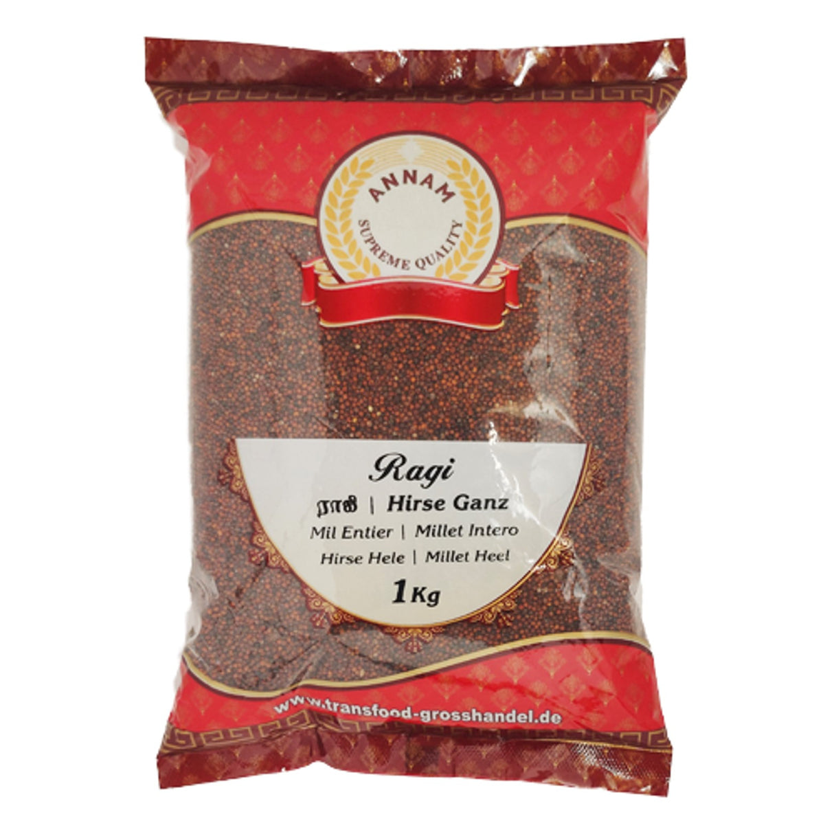 Annam Finger Millet | Ragi (Whole) 1 Kg