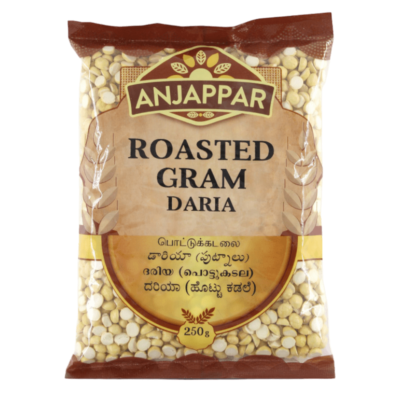 Anjappar Roasted Gram Split (Pottukadalai) Dharia 250g