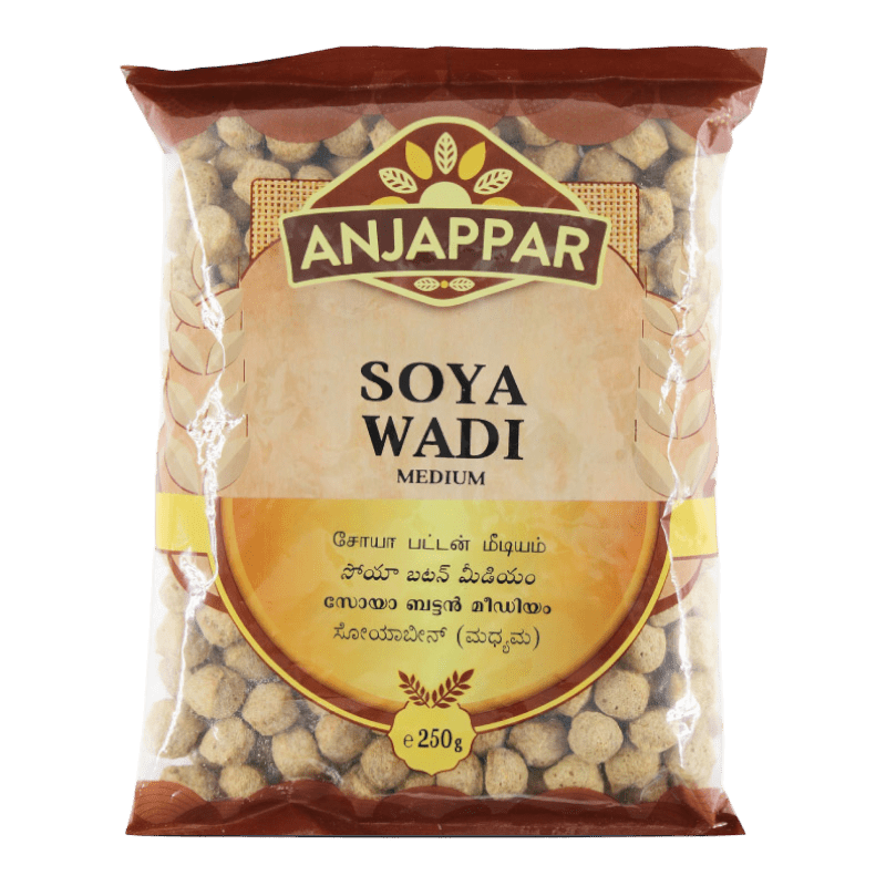 Anjappar Soya Chunks | Soya Wadi | Meal Maker (Medium) 250g
