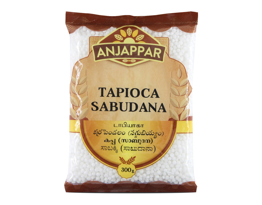 Anjappar Sago |Sabudana | Javvarisi | Tapioca (Large) 300g (BBE: 12/2023)