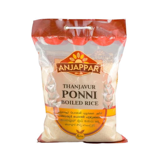 Anjappar Thanjavur Ponni Boiled Rice 5Kg