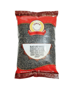 Annam Urad/Urud/Urid WHOLE BLACK (WITH SKIN) 1 Kg