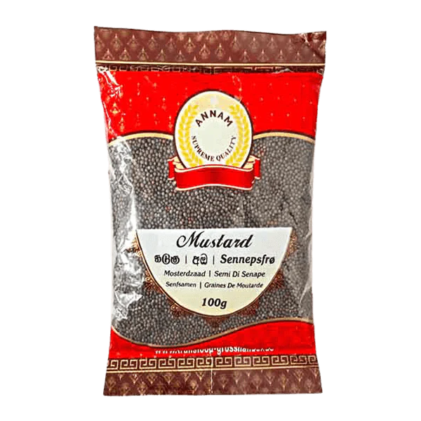 Annam Mustard Seeds Brown 100g