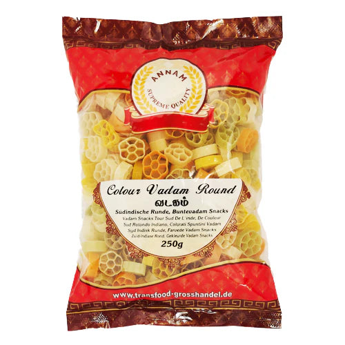 Annam Far-Far | Fryums | Vadagam (Round Net) 250g