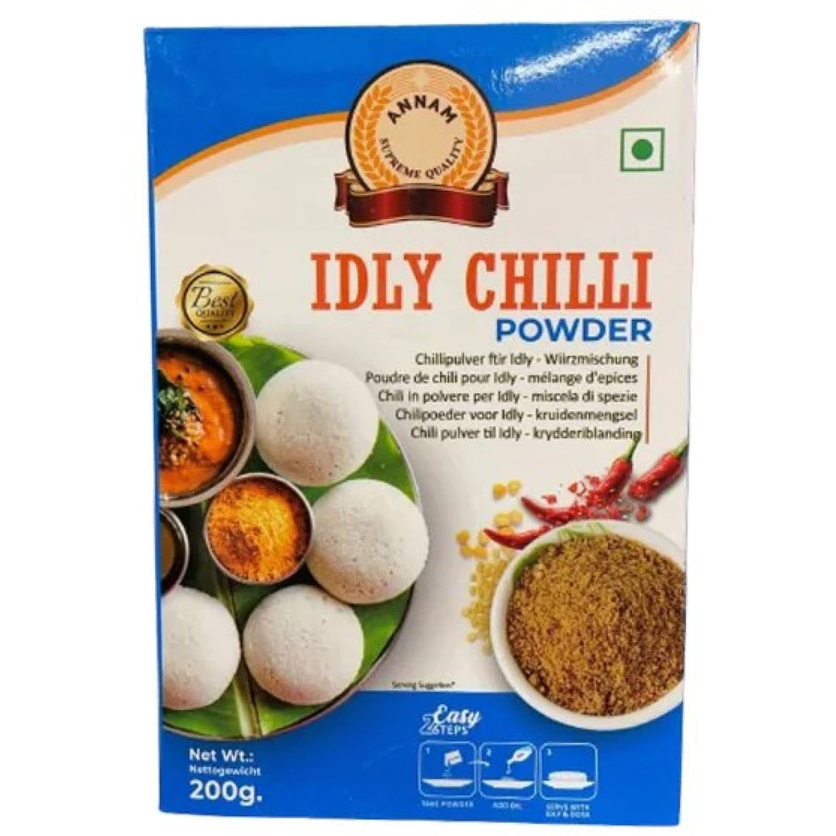 Annam Idly Chilli Powder | Idli Podi 200g Annam