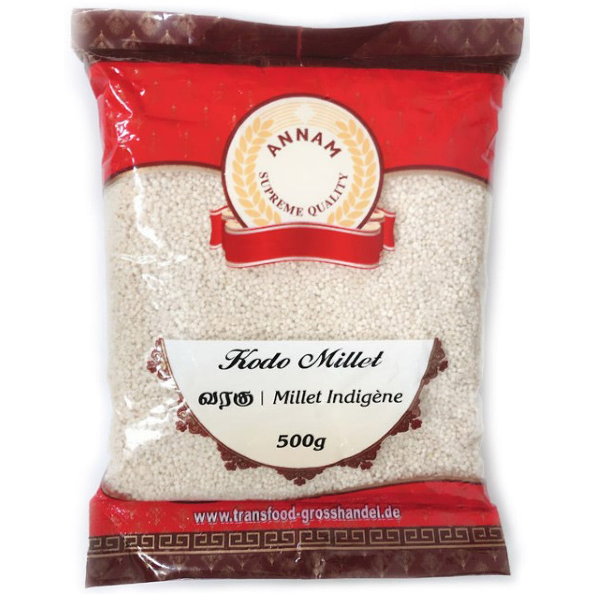 Annam Kodo Millet |Varagu | Kedrav | Arika (Whole) 500g Annam