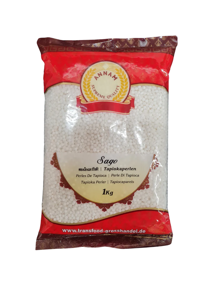 Annam Sabudana | Sago | Jauvarisi (Big) 1 Kg