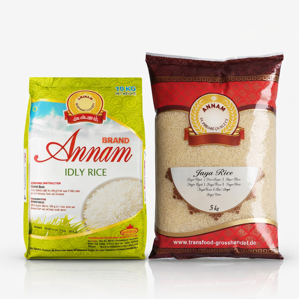 Annam Idli Rice 10Kg & Annam Jaya Rice 5Kg Desigros