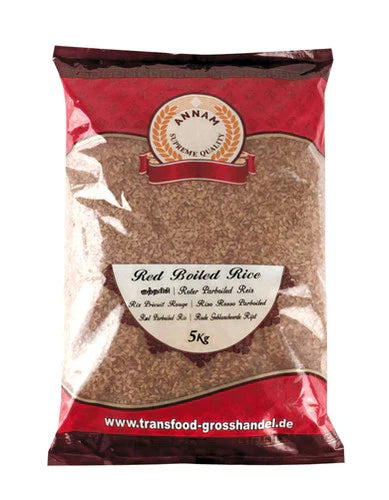 Annam Red Boiled Rice | Matta Rice 5kg Annam