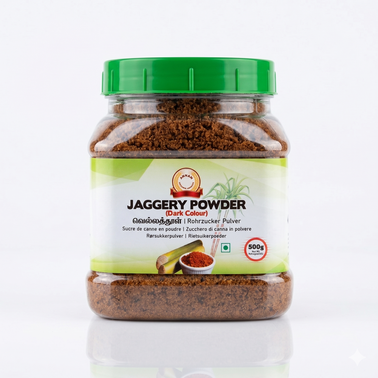 Annam Brown Jaggery Powder 500g Annam