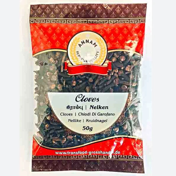 Annam Cloves | Laung | Krambu 50g Annm