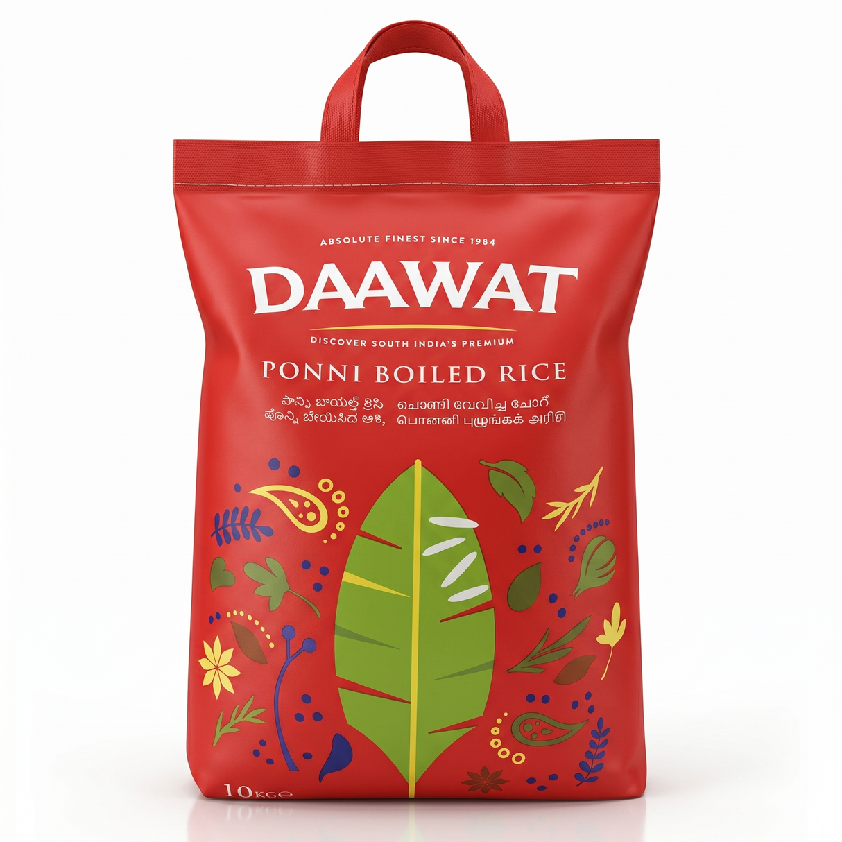 Daawat Ponni Boiled Rice 10Kg Daawat