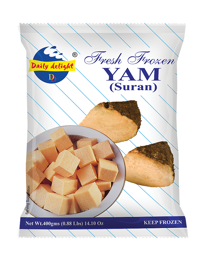 Daily Delight Yam | Suran | Chena (Diced) 400g