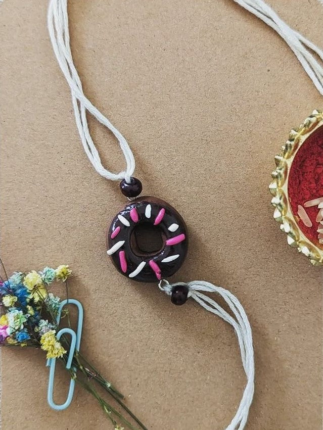 Handmade Yummy Donut Rakhi