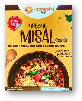 Ganesh Bhel Instant Misal Combo (4 Servings) 350g