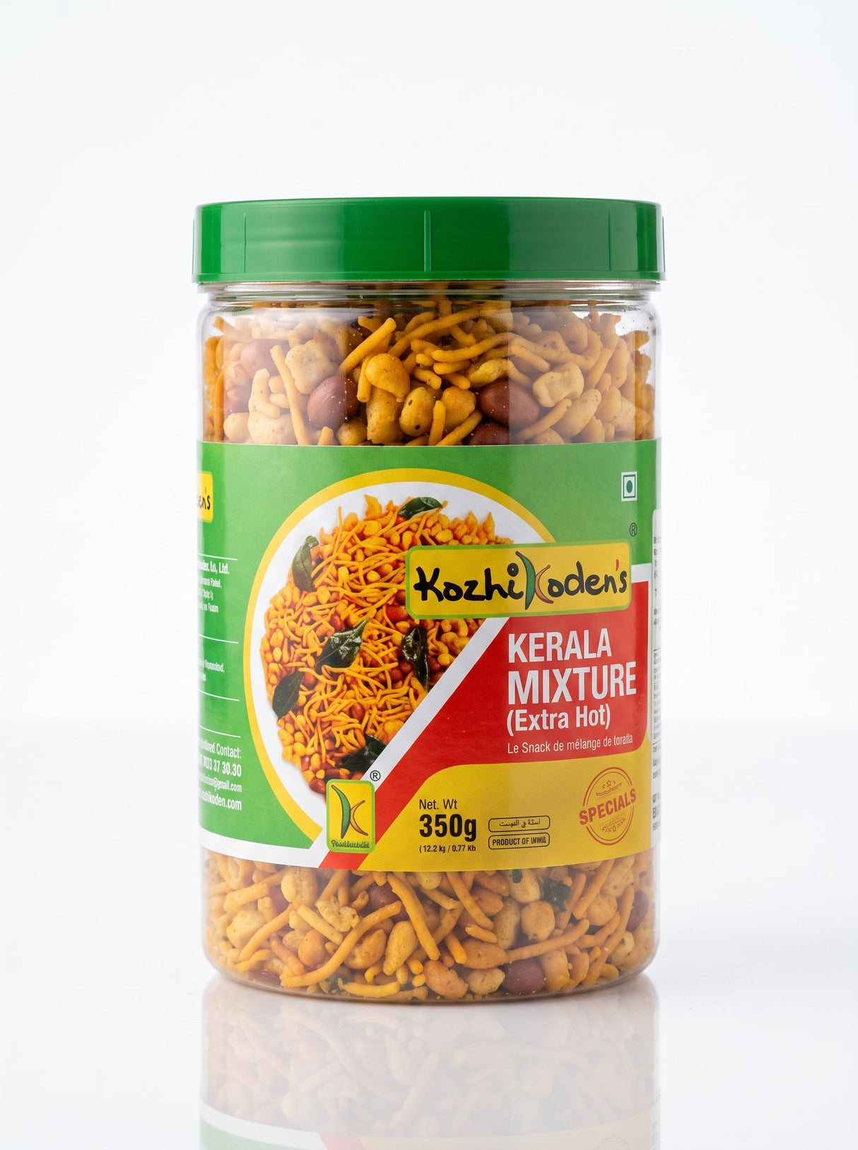 Kozhikoden's Kerala Mixture Extra Hot 350g Kozhikoden's