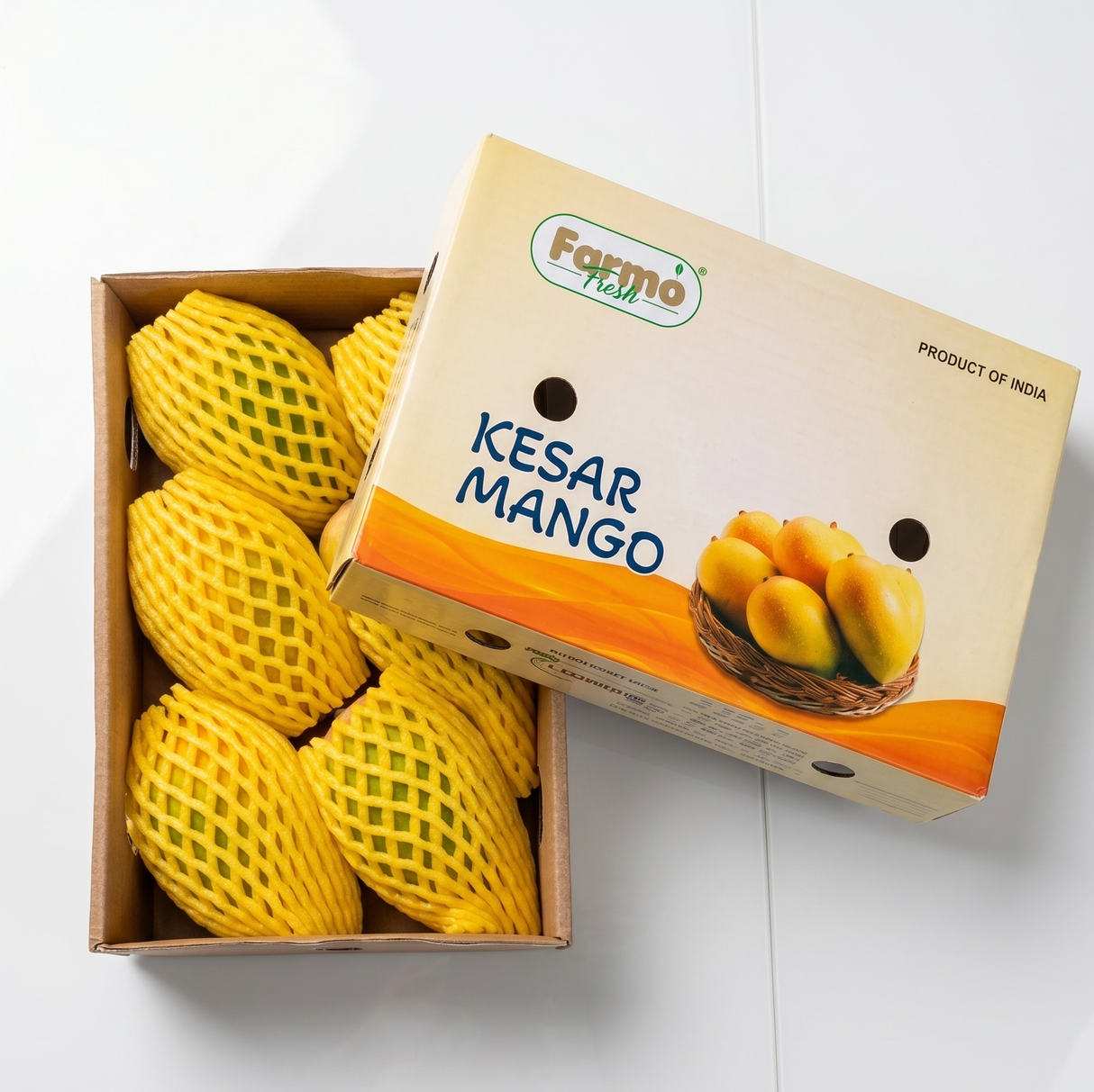 Fresh Kesar Mangoes 12 Pieces (3 - 3.2Kg)