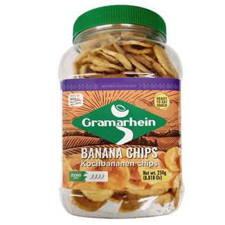 Gramarhein Banana Chips 250g Jar