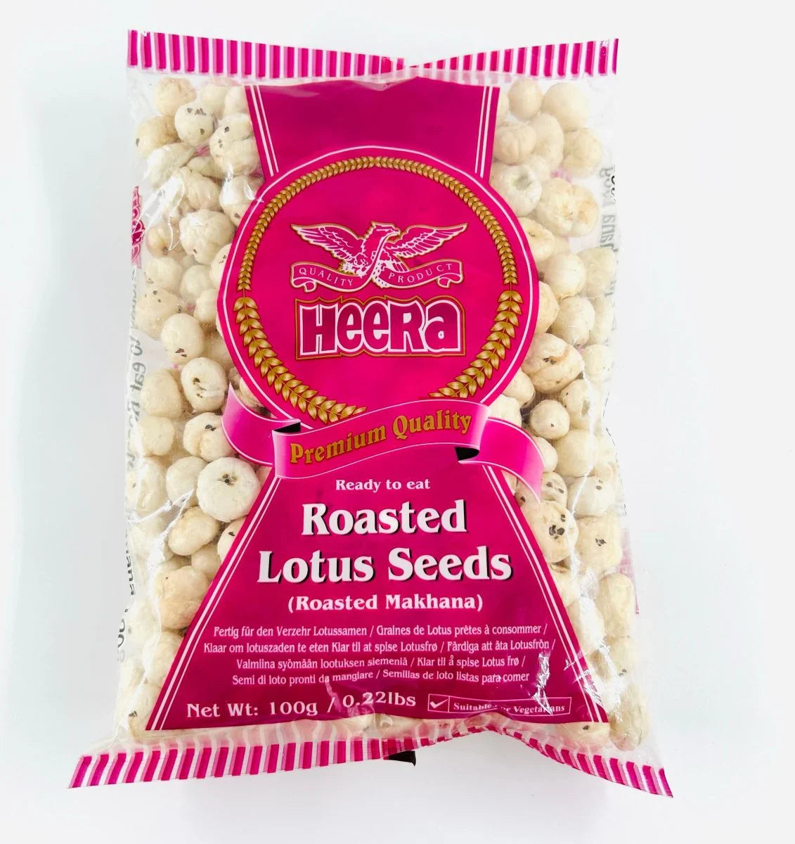 Heera Roasted Phool Makhana | Lotus Seeds 100g