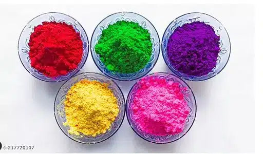Holi Colour Organic (Pack of 5 Colours) 5 x 100g