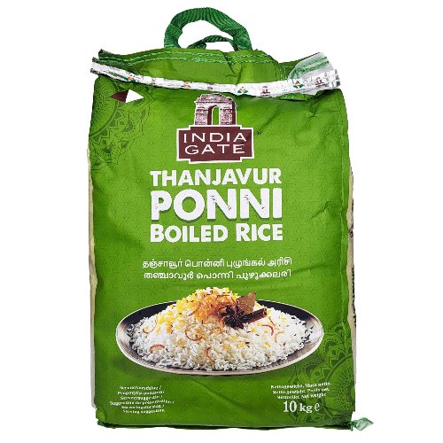 India Gate Thanjavur Ponni Boiled Rice 10Kg