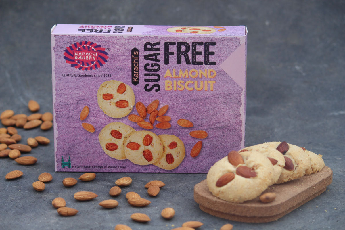 Karachi Bakery Sugar Free Almond Biscuits 250g