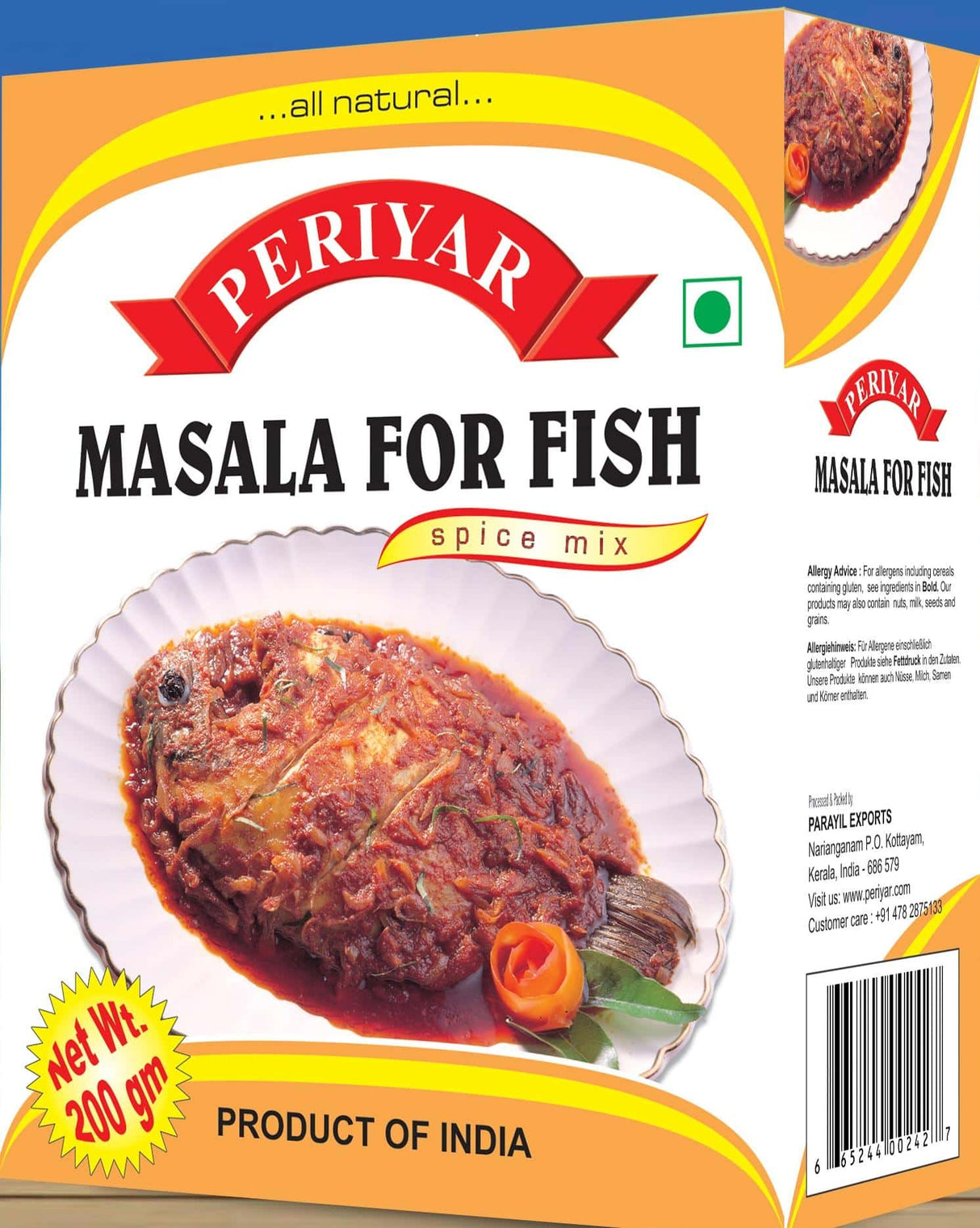 Periyar MASALA for FISH 200g
