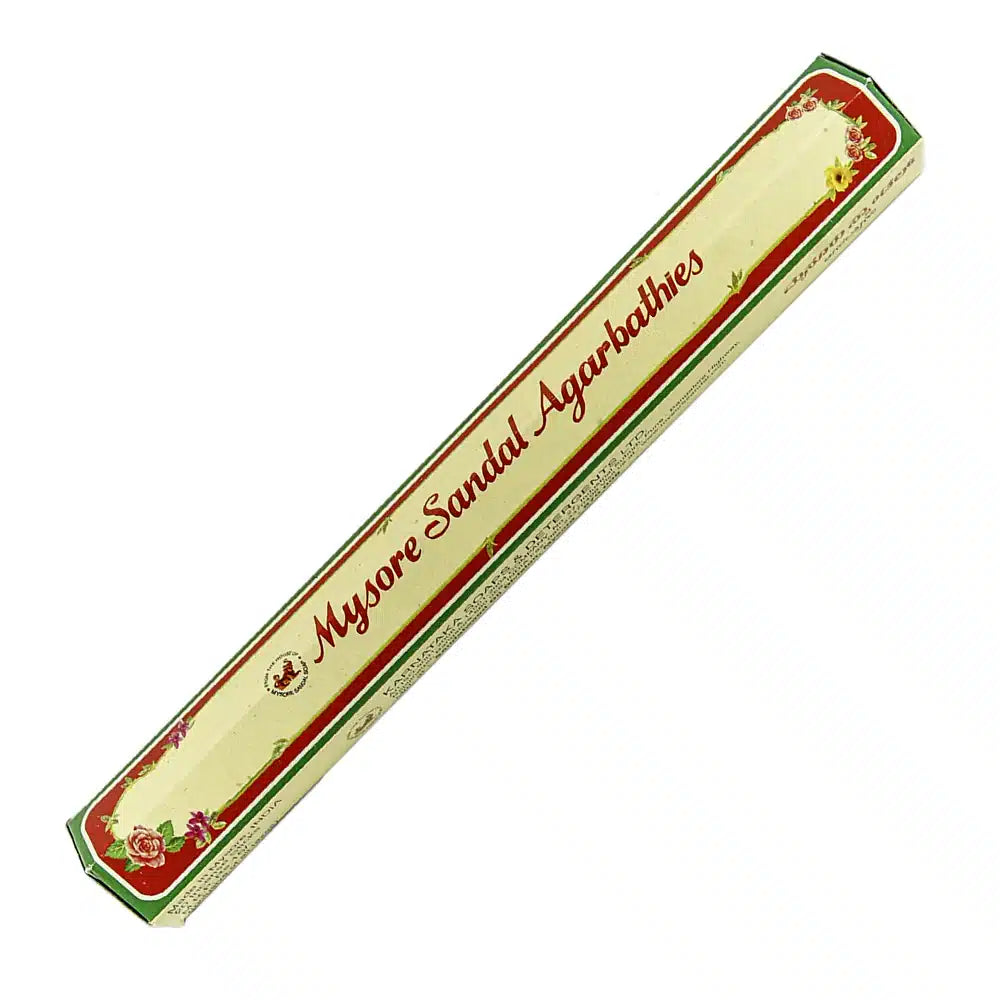 Mysore Sandal Premium Agarbathi | Incense Sticks (Hexagonal Pack) 20 Sticks