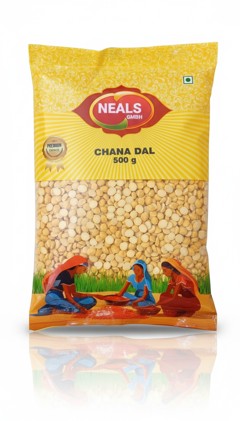 Neals Chana Dal | Bengal Gram (Split without Skin) 500g Neals