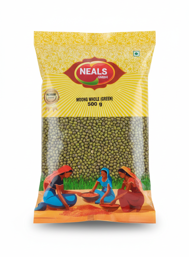 Neals Moong Beans Whole (With Skin) | Sabut 500g Neals