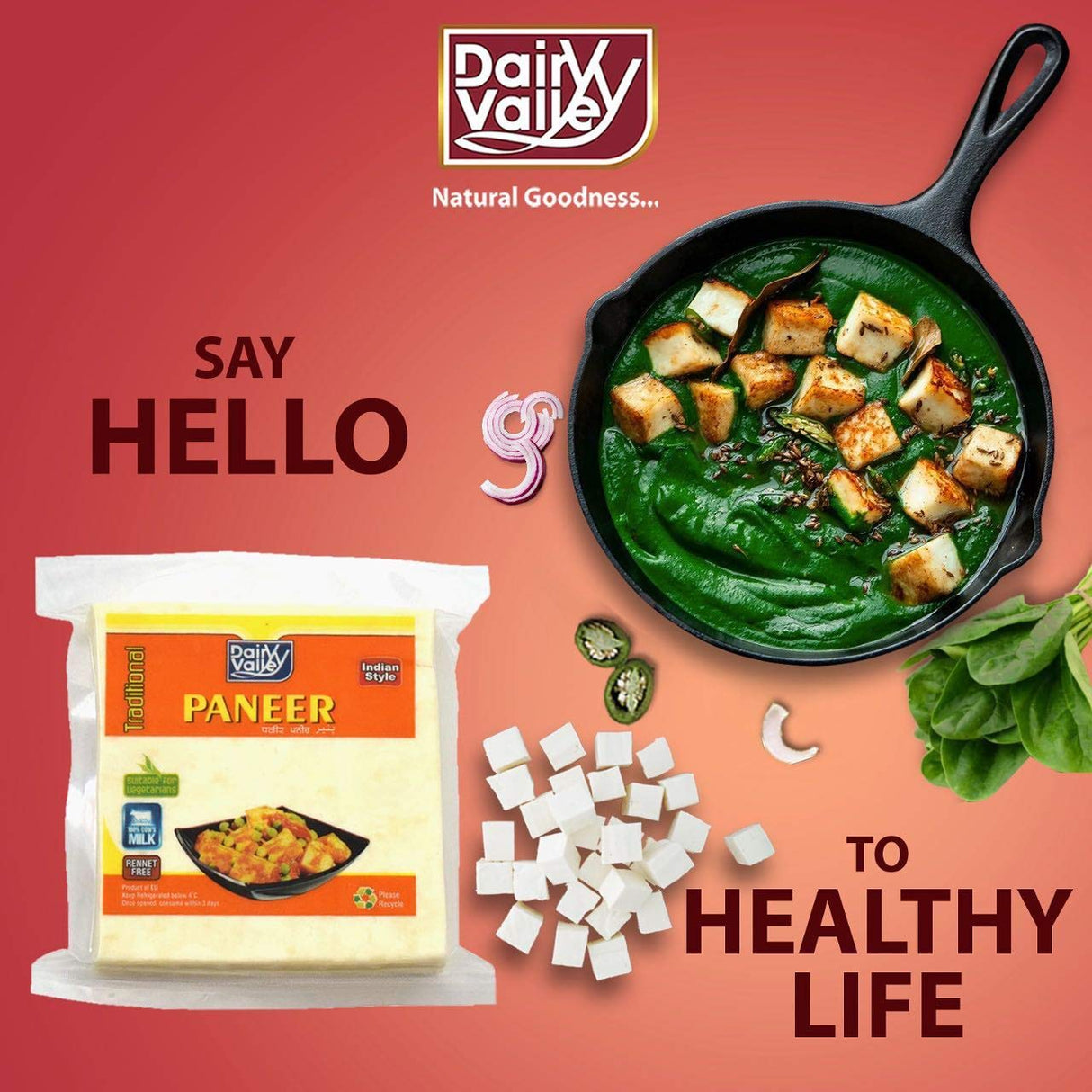 Fresh Dairy Valley Paneer 500g
