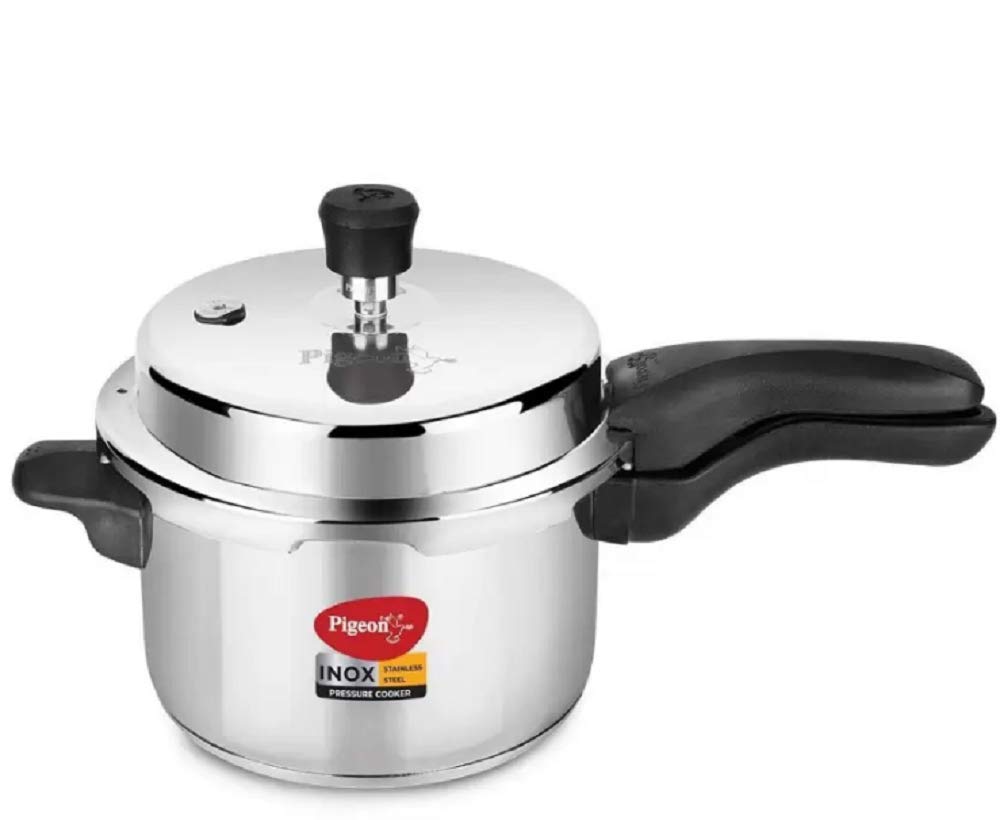 Pigeon Inox Pressure Cooker Stainless Steel 3 Litres