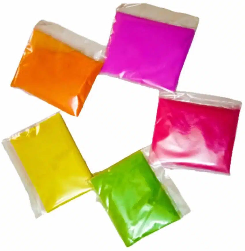 Rangoli Powder (Pack of 5 Colours) 5 x 200g