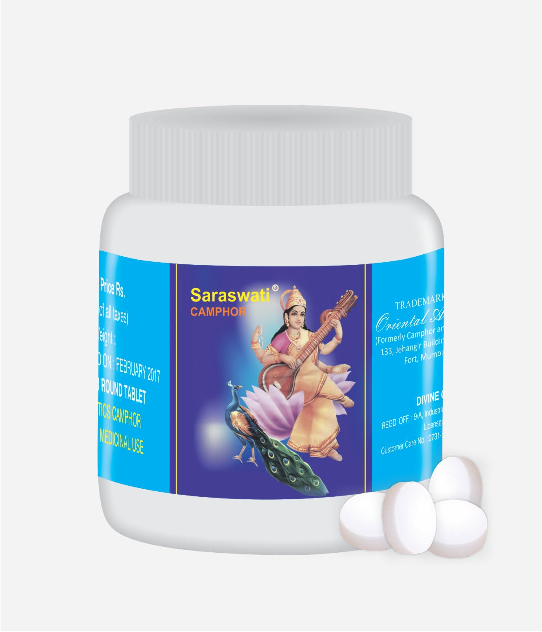 Saraswathi Camphor 100g
