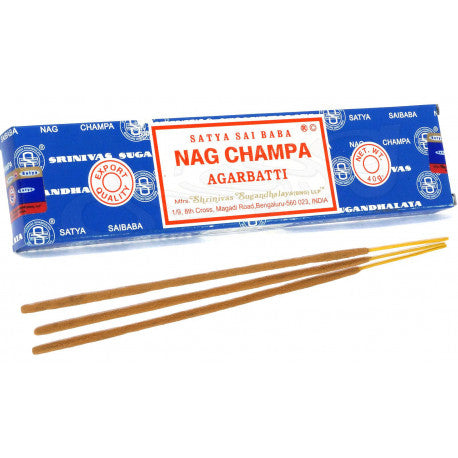 Satya Sai Baba Nag Champa Agarbathi | Incense Sticks 15g