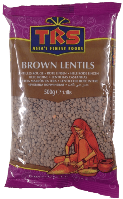 TRS Whole Masoor Dal | Brown Lentils | Sabut Masoor 500g TRS