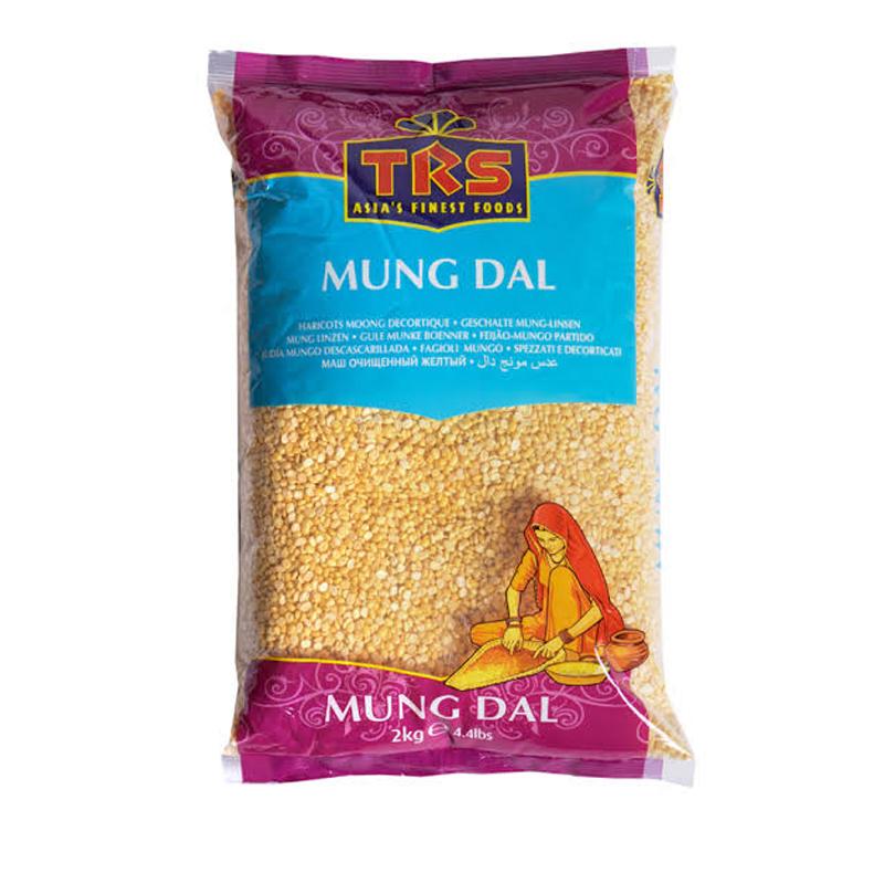 TRS Moong Dal | Mung Dal | Yellow Lentils Split (Without Skin) 2Kg TRS