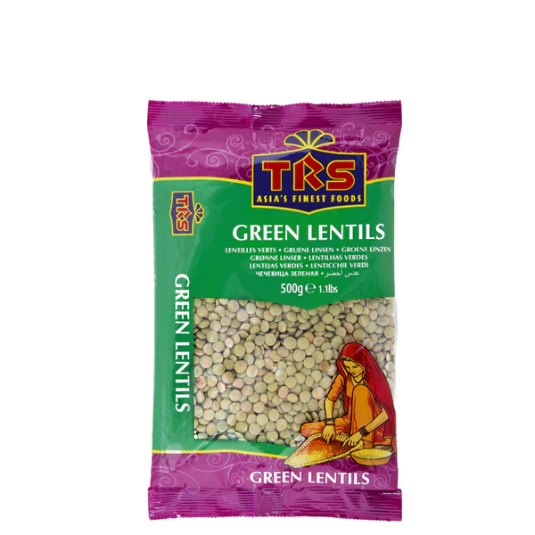 TRS Green Lentils | Masoor (Whole) 500g TRS
