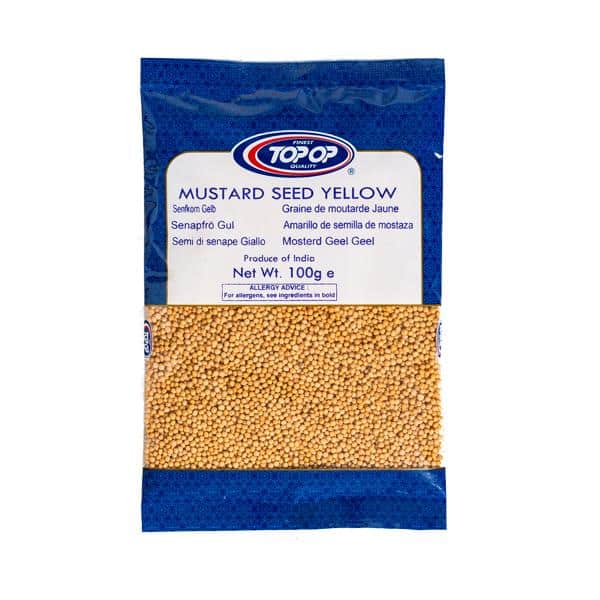 Top Op Mustard Seeds (Yellow) 100g