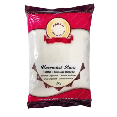 Annam Unroasted Rava | Rawa | Ravva 1kg Annam