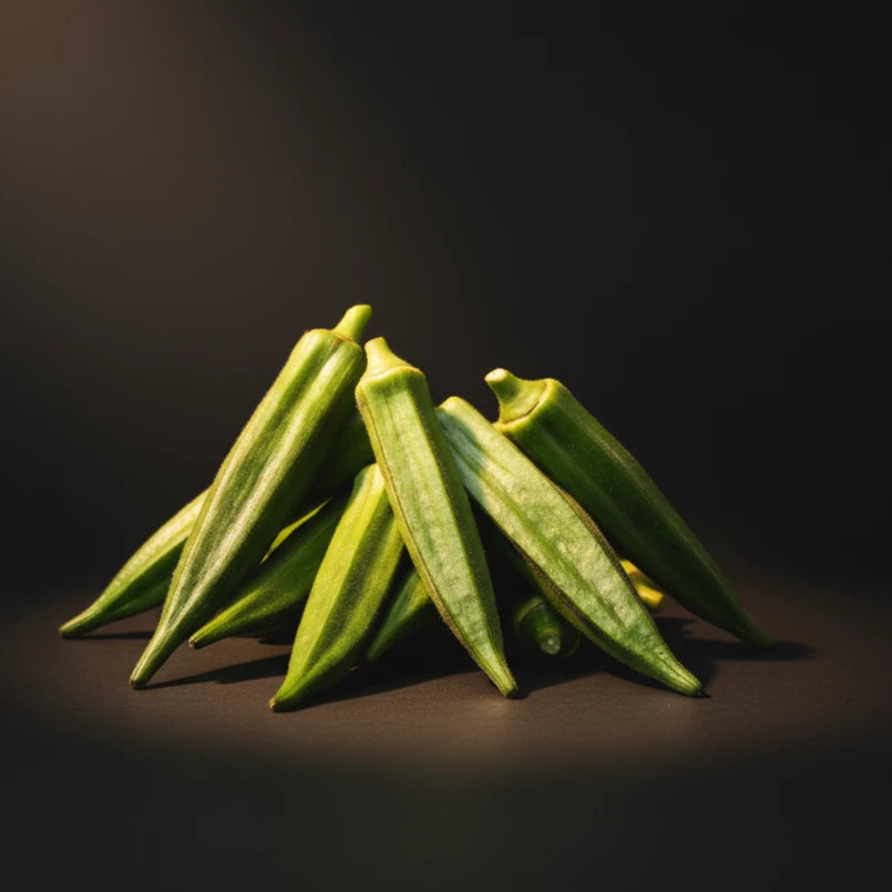 Fresh Okra | Bhindi | Ladies Finger 500g Generic