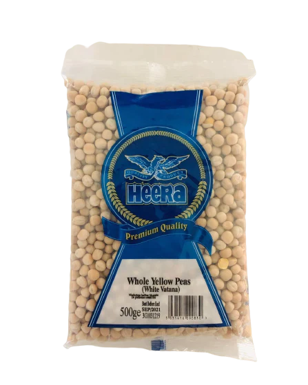 Heera Yellow Peas / Vatana (Whole) 500g
