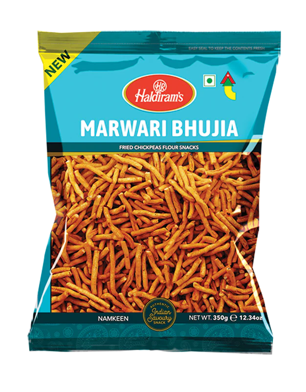 Haldiram's Marwari Bhujia 150g | Fried Chick Peas Flour Snack